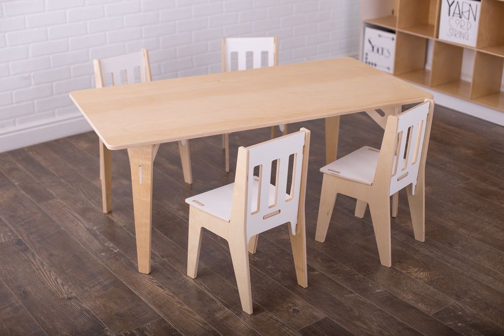 Modern Kids Table and Chairs