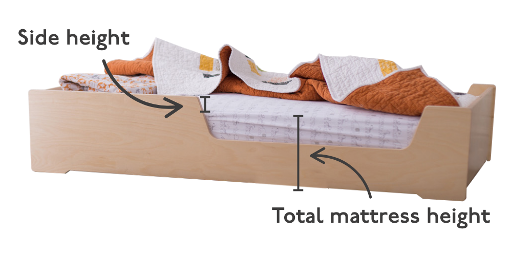 Bed height illustration