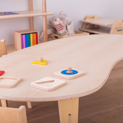 Bean Table Tables Montessori School