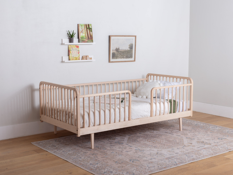 Montessori Bed with Rails on Legs