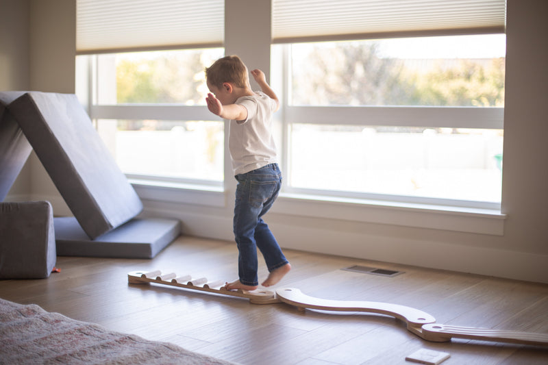 Child on Balance Beam 