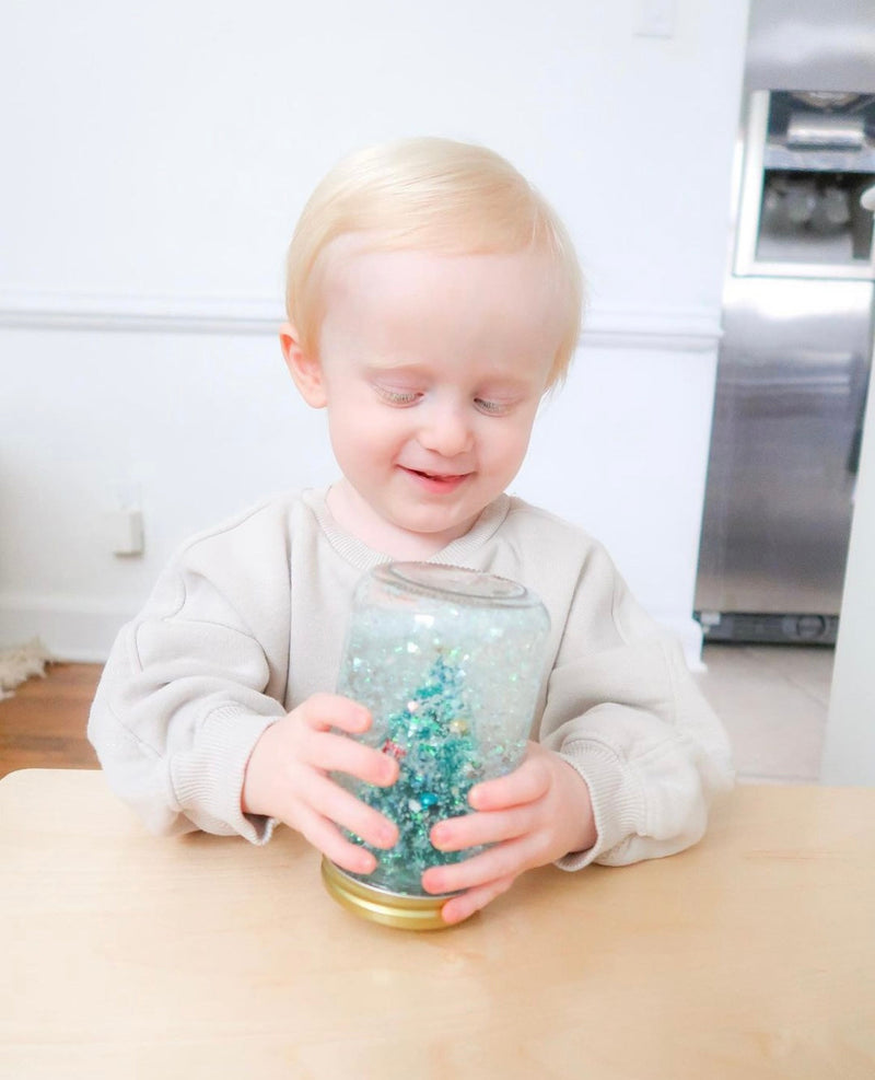 Child with Glass Jar