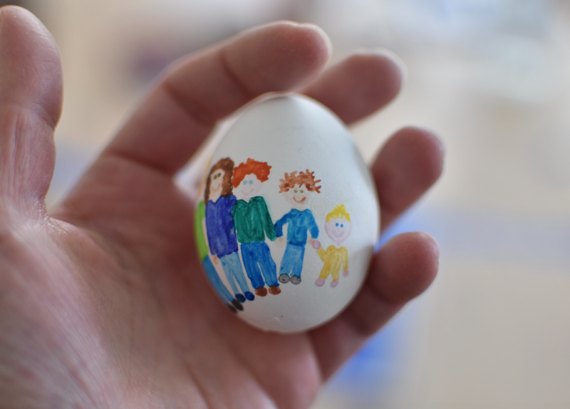 Drawings on an Egg