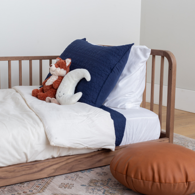 Transitioning our Toddler from a Crib to a Floor Bed