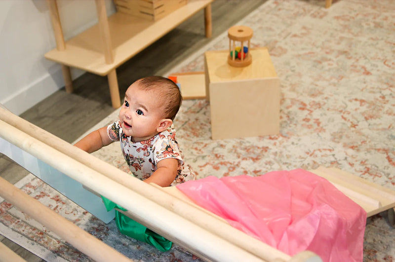 Infant with Climbing Triangle