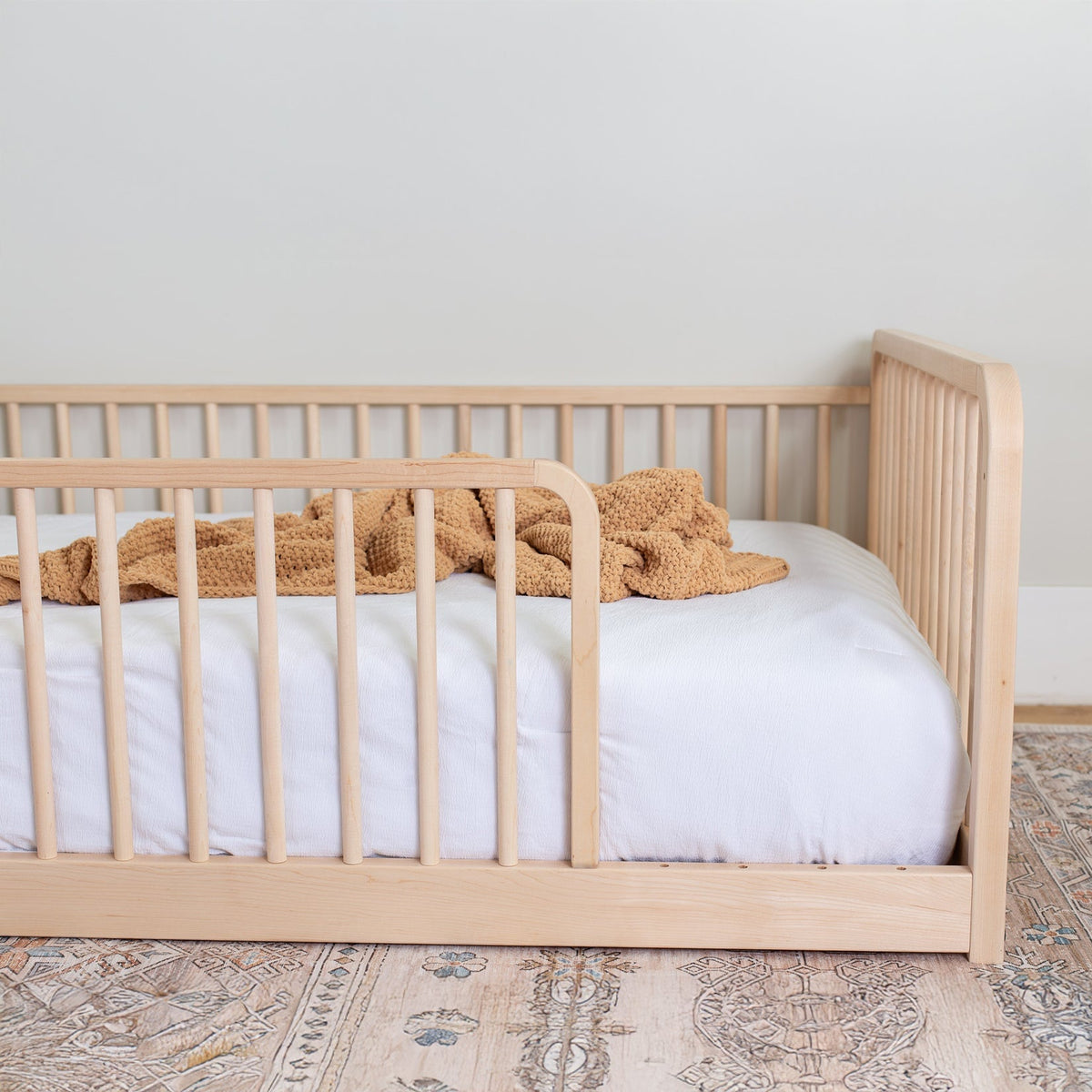 Toddler Bed with Rails 