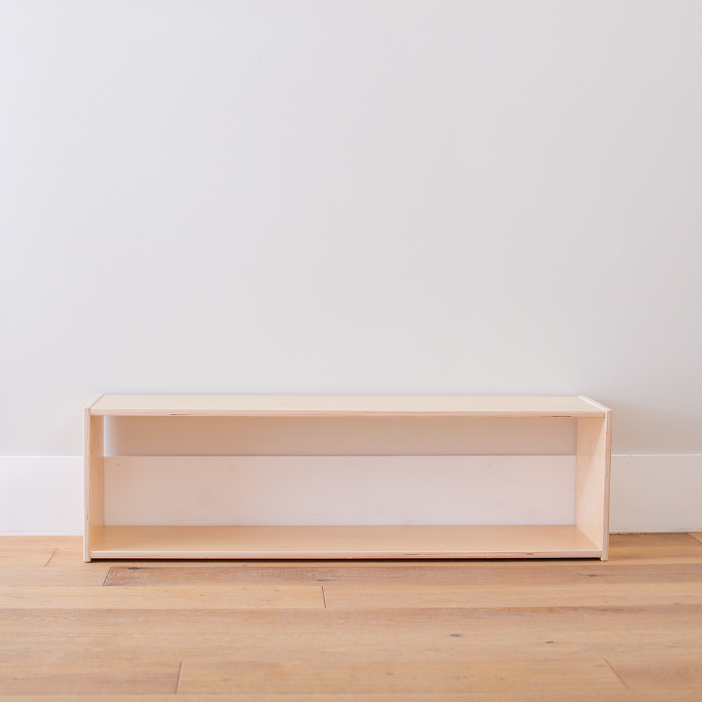 Long Backless Infant Shelf without toys