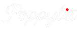 White background with a red dot