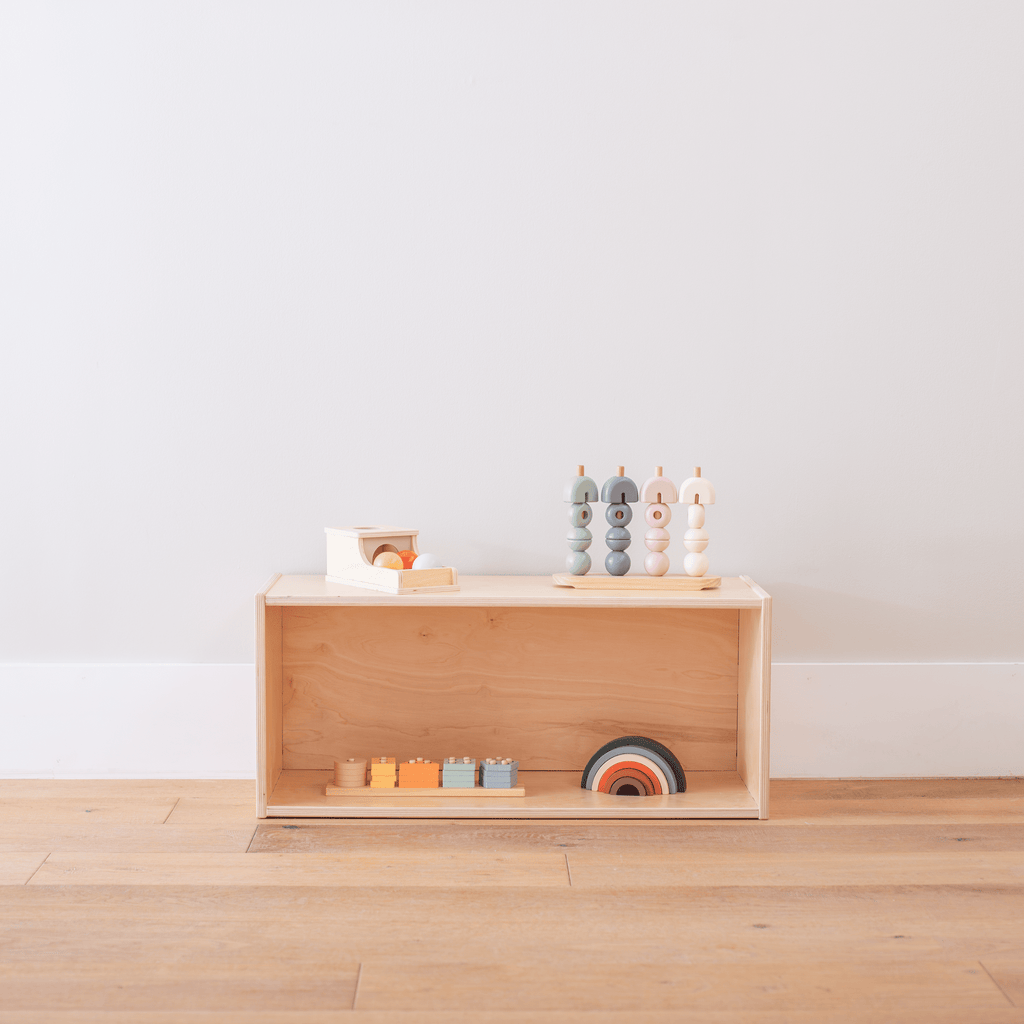 Birch Montessori Infant Shelf Infant Shelf Shelving & Storage 30" (Short) Closed Back 