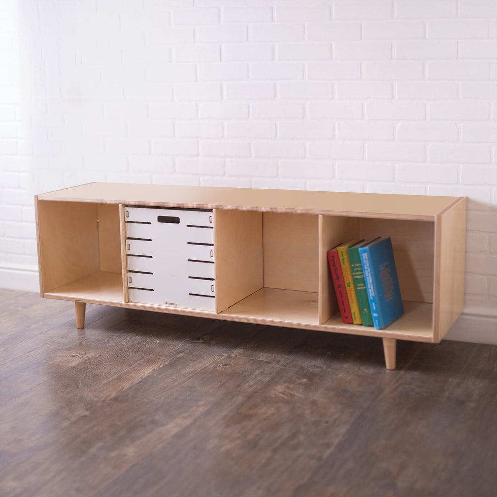 Cube Shelves Cube Shelf Shelving & Storage Finished Birch Four Cube 