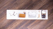 Dish Washing / Sensory Stations Washing Stations Montessori School Finished Birch 16" 2 Tubs - Center / 65 in.