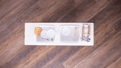 Dish Washing / Sensory Stations Washing Stations Montessori School White & Birch Two-Tone 16" 2 Tubs - Center / 48 in.