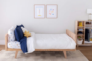 Oak Bed Frame with Headboards