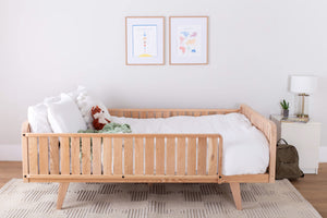 Full-Size Toddler Bed with Rails and Legs