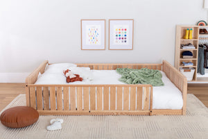 Full Size Toddler Bed with Rails