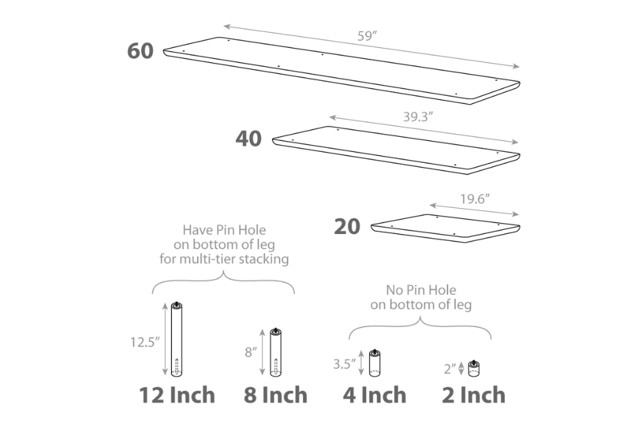 Luce À La Carte Luce Shelf Shelving & Storage 
