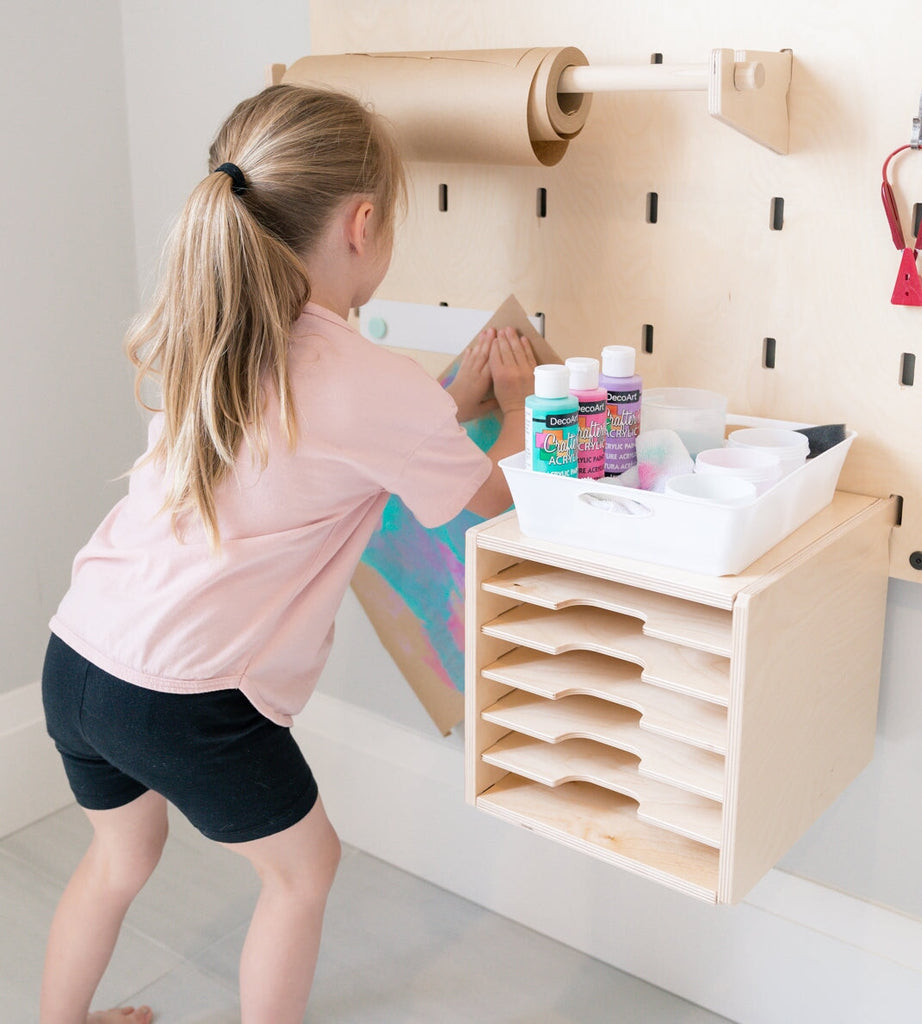 MakerWall Paper Storage Shelf Maker Space MakerWall 