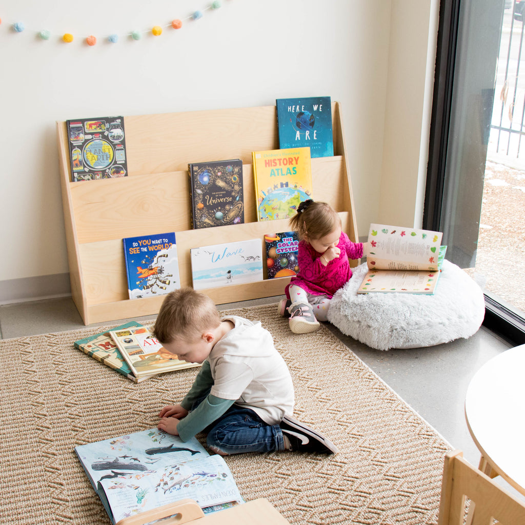 School Book Display Shelf Book Display Shelf Montessori School 