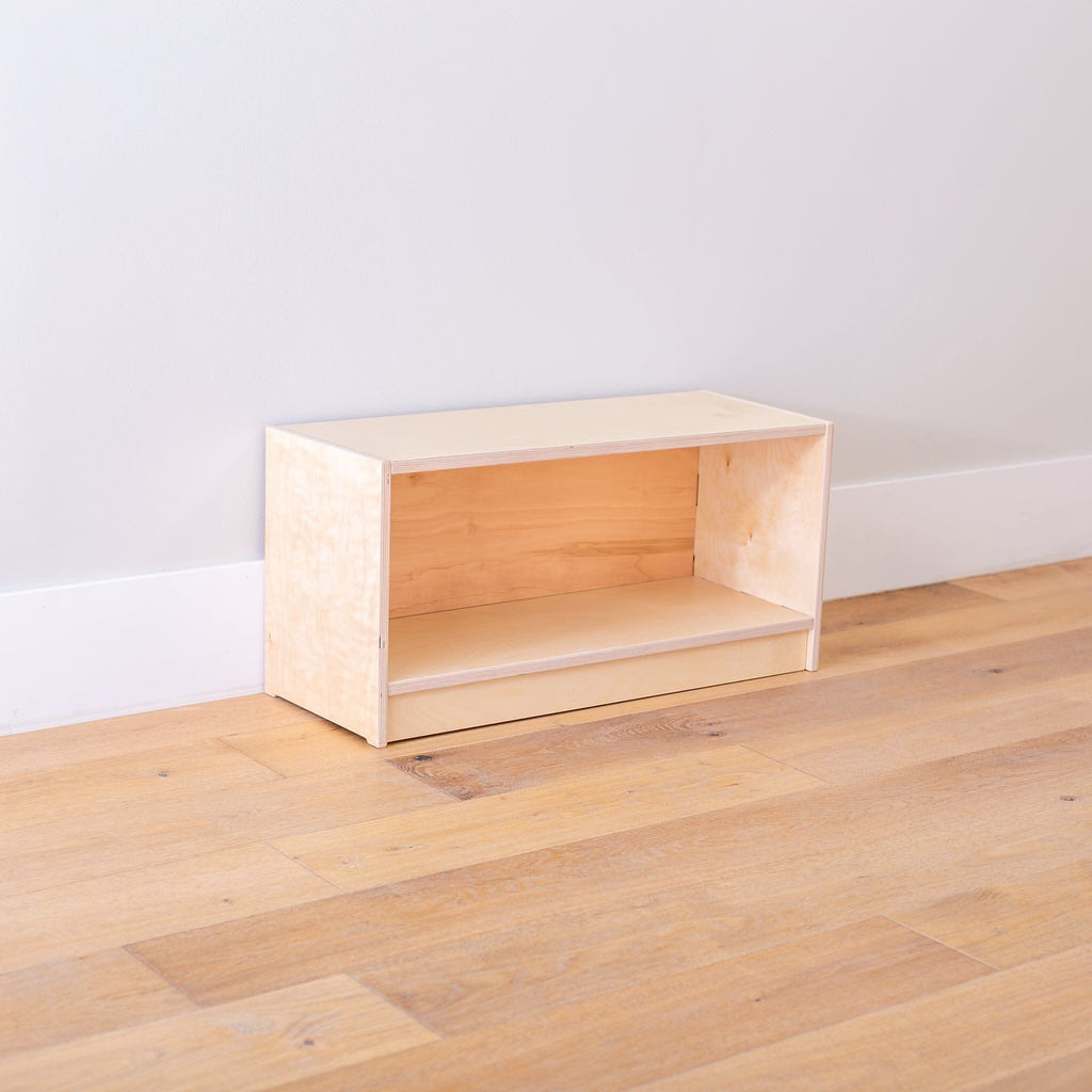School Montessori Closed Back Shelving Montessori School 