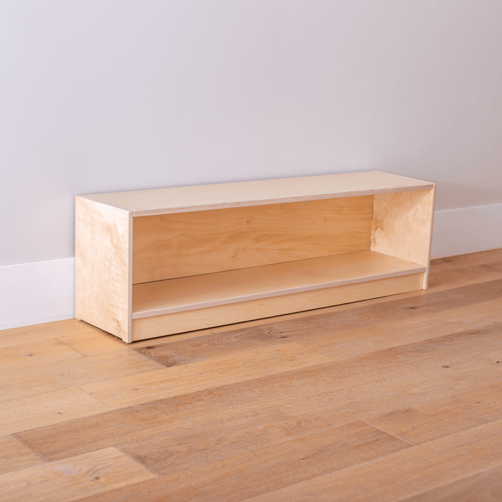 School Montessori Closed Back Shelving Montessori School 