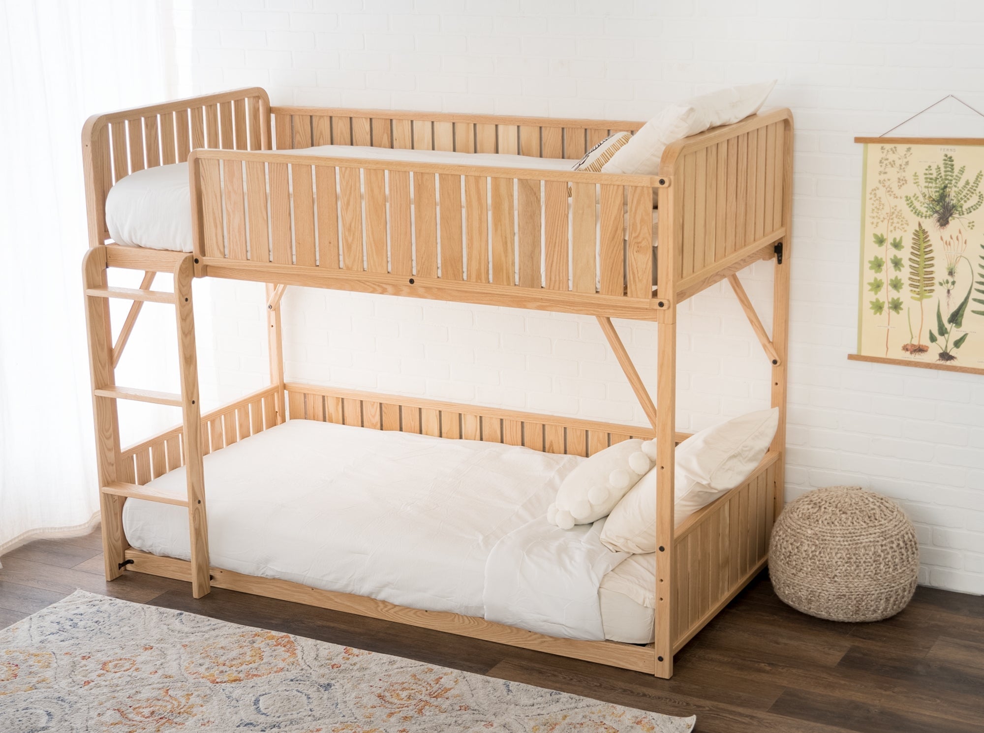 Sosta Wooden Montessori Floor Bunk Bed for Kids – Sprout