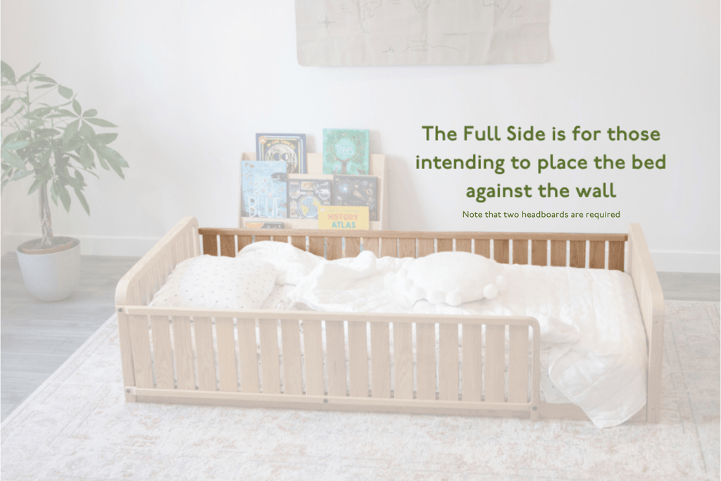 sosta bed full rail side a la carte option