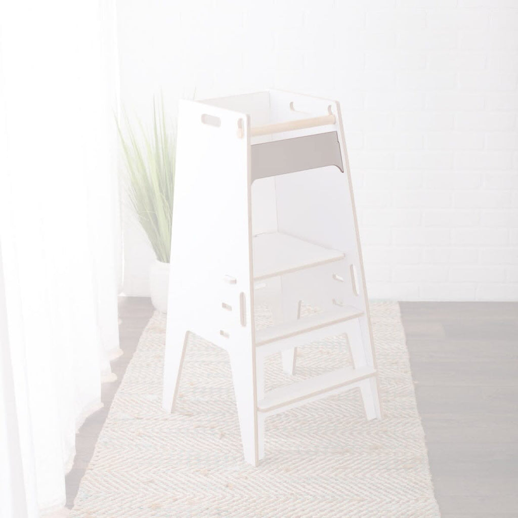 Sous-Chef Toddler Tower Individual Parts Toddler Tower Guard Plate - White 