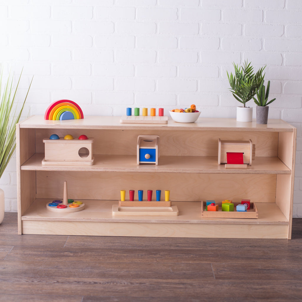Value-Grade Home Montessori Closed Back Shelving Montessori Shelf Value-Grade 