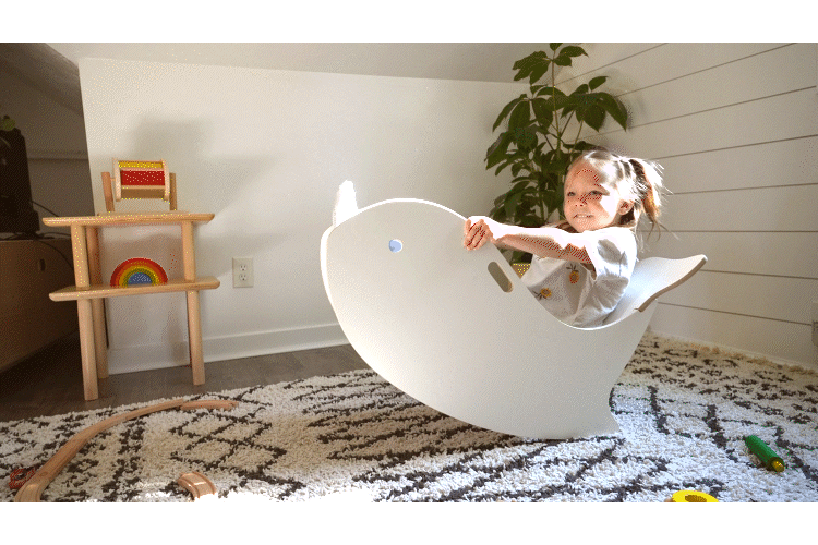 Whale Rocking Chair Whale Rocking Chair Tables & Seating 
