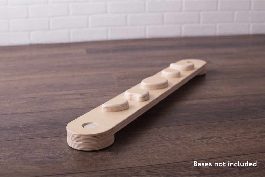 Wooden Balance Beam À La Carte Gross Motor Beam with Stepping Stones 