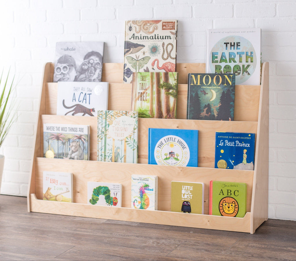 Lexico Book Display Shelf Book Display Shelf Shelving & Storage Large (30" H x 46" W, four tiers) 