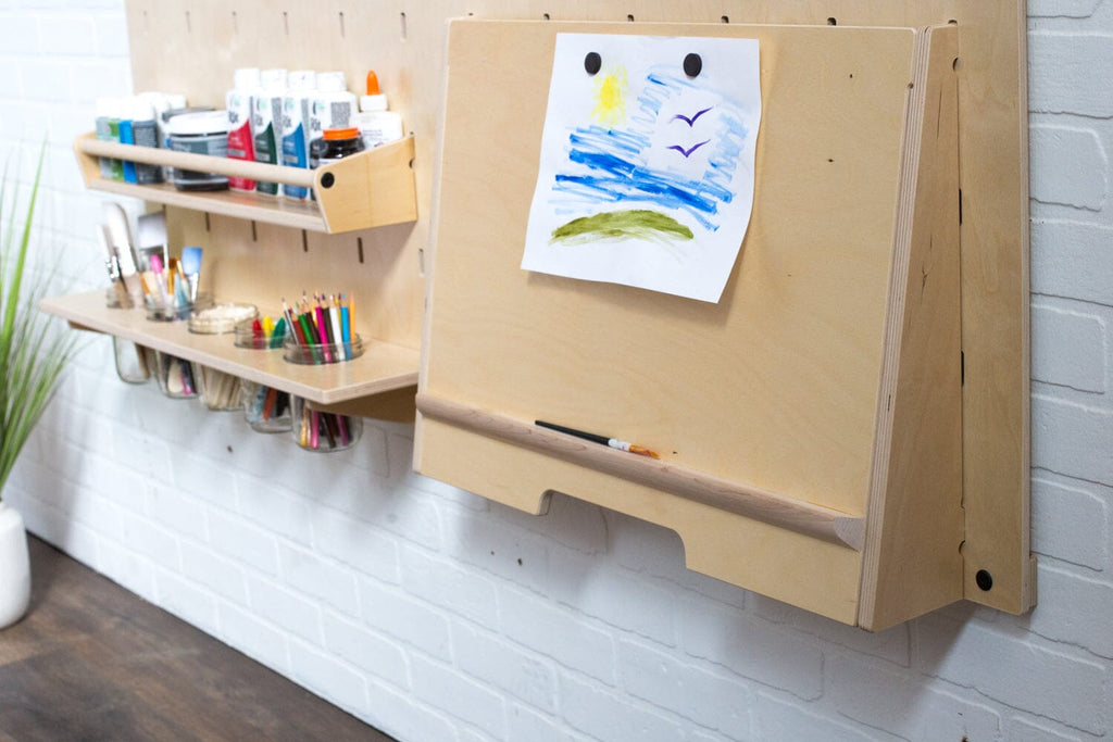 MakerWall Folding Desk Maker Space MakerWall 