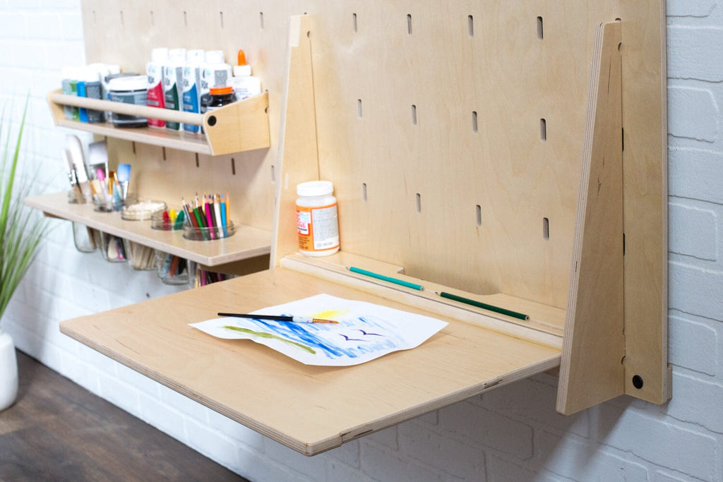 MakerWall Folding Desk Maker Space MakerWall 