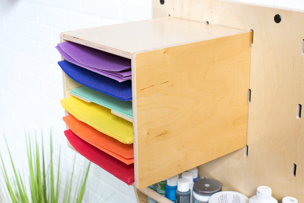 MakerWall Paper Storage Shelf Maker Space MakerWall 