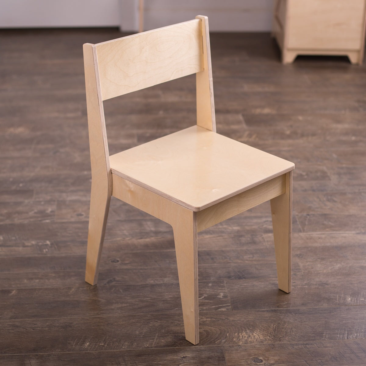 Birch Wood Montessori Stacking Chair – Sprout