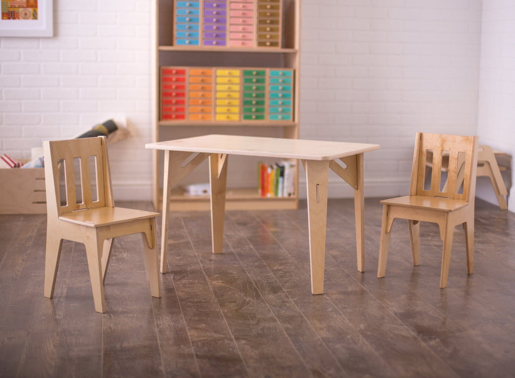Value-Grade Wooden Kids Table & Chairs Kids Table Set Value-Grade 