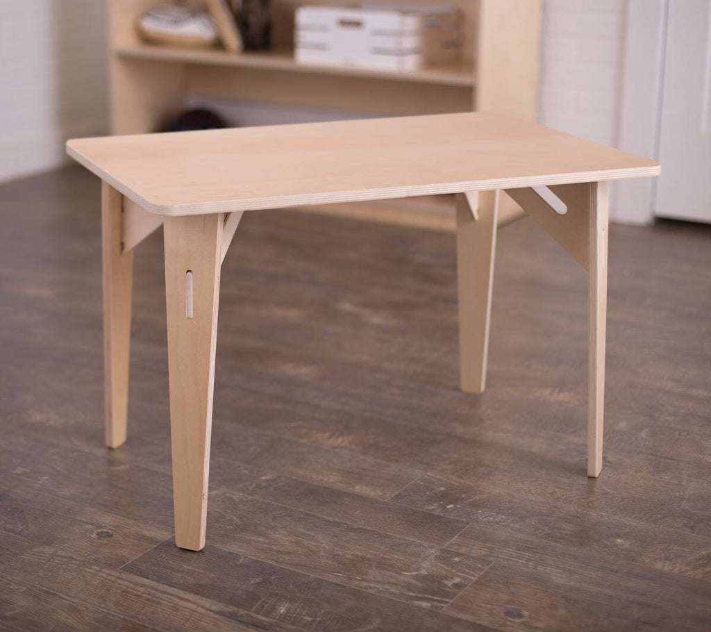 Weaning Kids Table Tables Tables & Seating Finished Birch 20x30 20" A-Joint