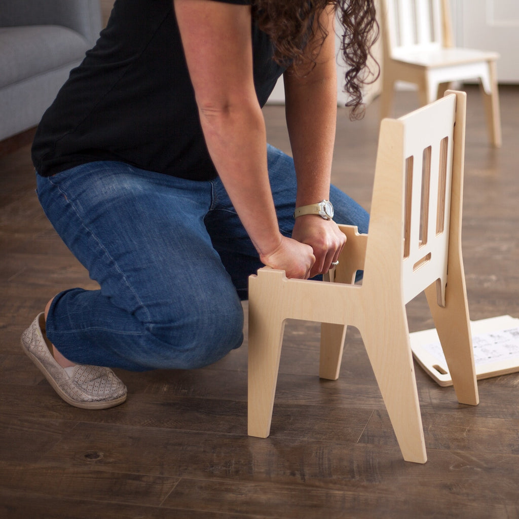 Wooden Kids Chairs Kids Table Set Tables & Seating 